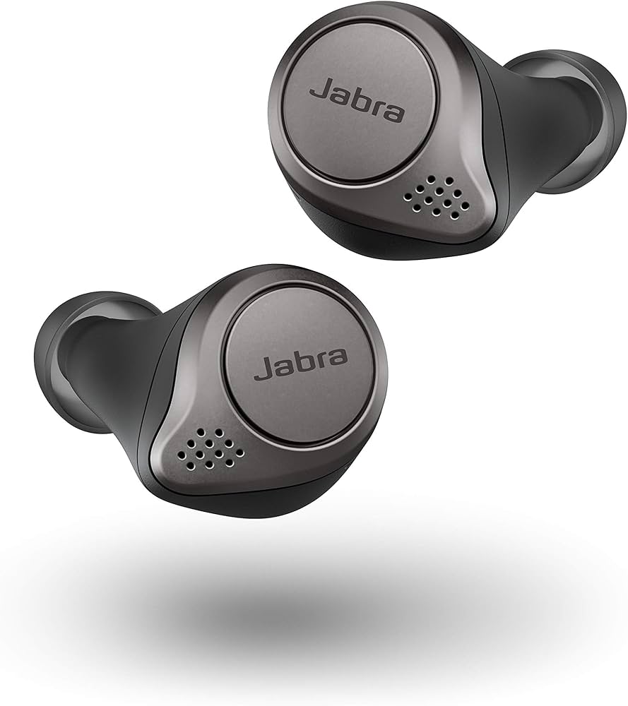 Amazon.com: Jabra Elite 75t Titanium Black Voice Assistant Enabled