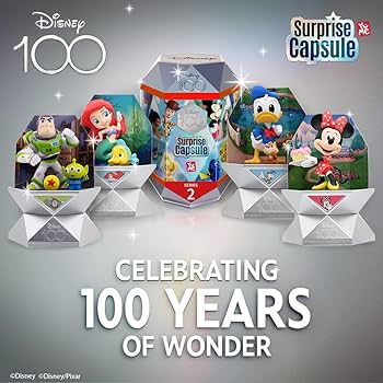 Amazon.co.jp: YuMe公式ディズニー100サプライズミステリーカプセル