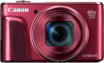 Amazon.com : Canon PowerShot SX720 HS Digital Camera (Red