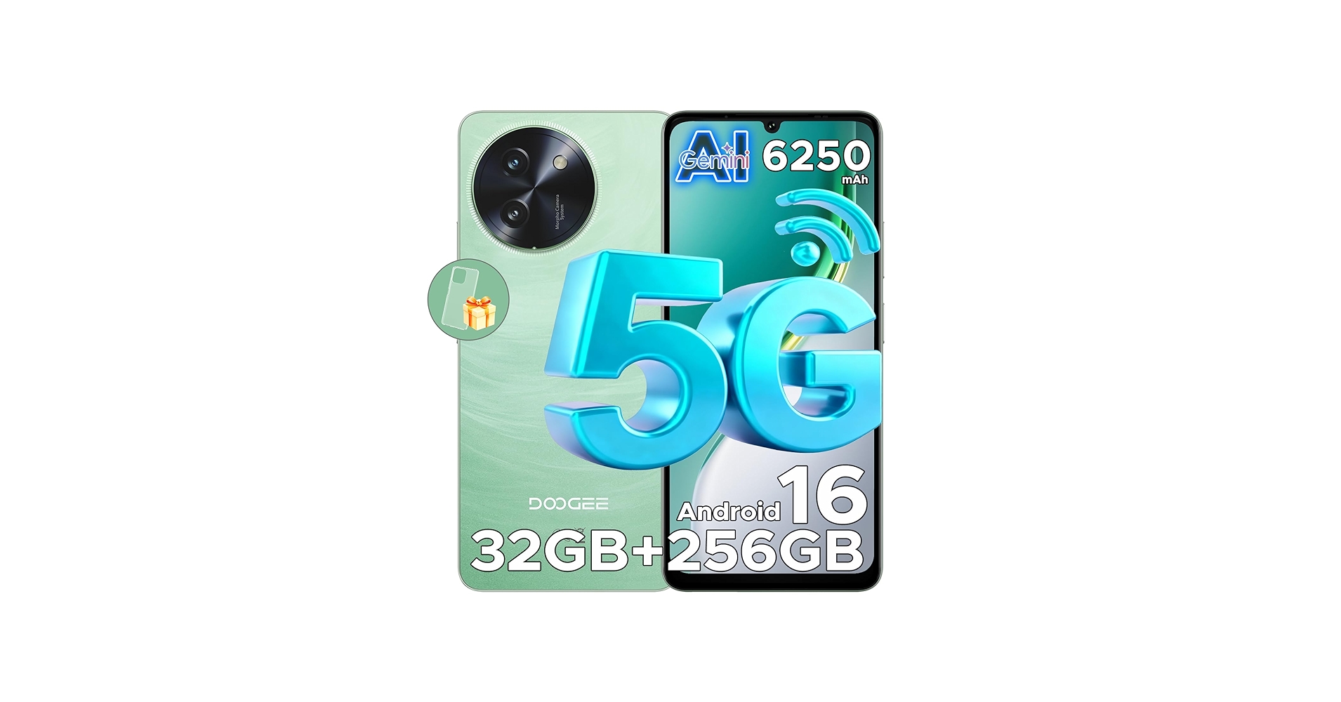 Amazon.com: DOOGEE Note 59 Pro 5G Android 16 Unlocked Phone,32GB+