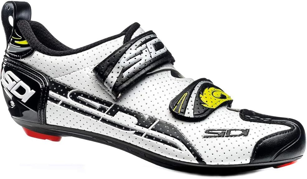 Amazon | Sidi T-4 AIR ホワイト/ブラック 46.5 | 自転車