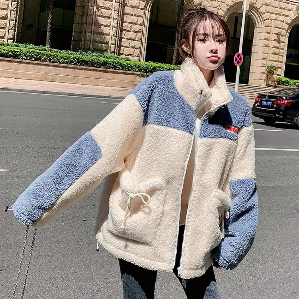 Amazon | TEAFOR ボアジャケット ボアブルゾン レディース フリース