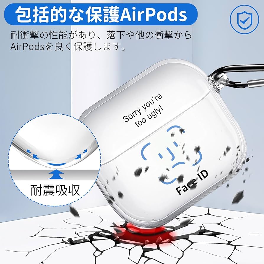 Amazon | AirPods 4 ケース(2024年モデル)AirPods 第四世代 ケース