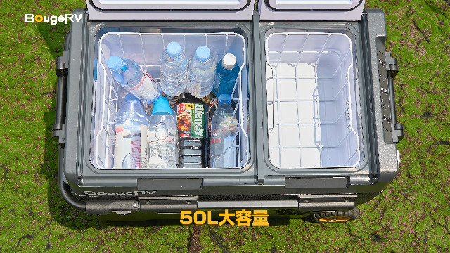 Amazon.co.jp: BougeRV ポータブル冷蔵庫 車載冷蔵庫 ポータブル冷凍庫