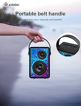 Amazon.co.jp: xdobo Bluetoothスピーカー ワイヤレス 大音量 80w