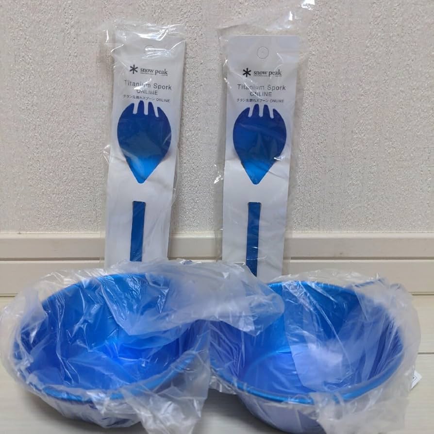 Amazon.co.jp: スノーピーク チタンシェラカップ&先割れスプーン 限定