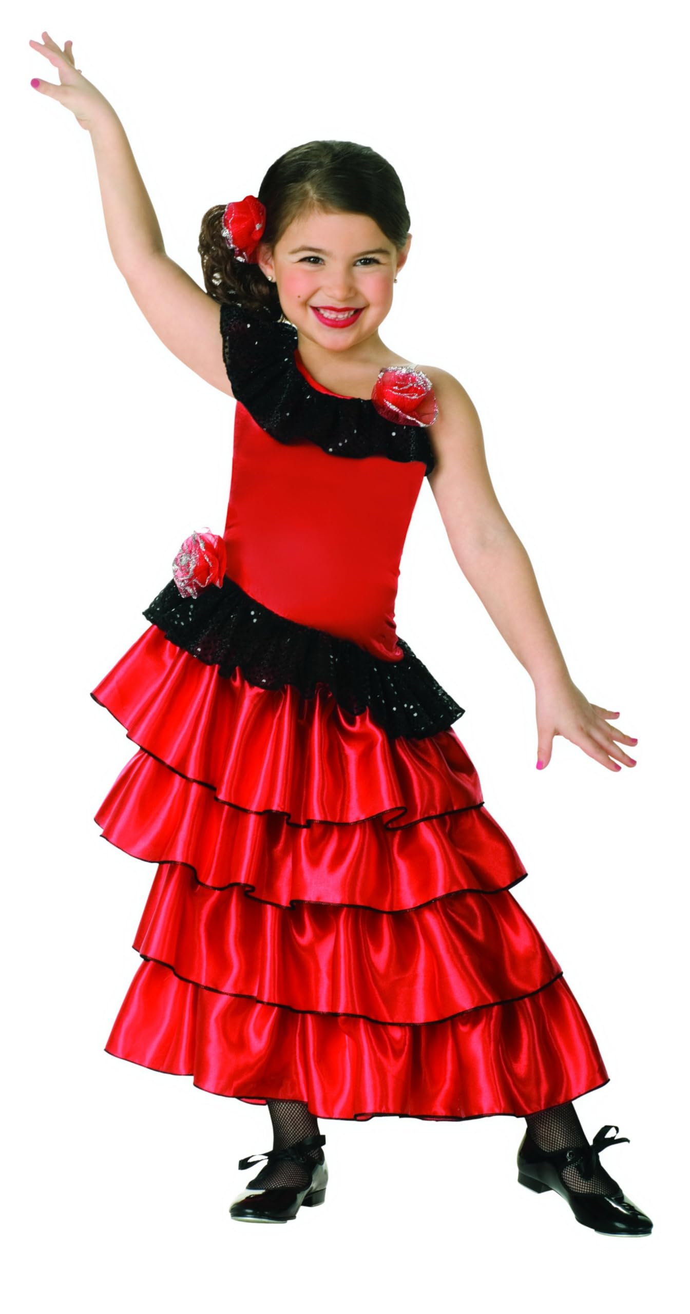 Amazon.co.jp: フラメンコ 衣装 子供 キッズ スペインのプリンセス