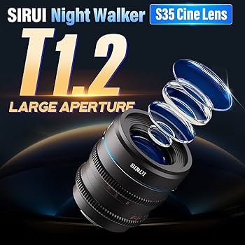 Amazon.com : SIRUI Night Walker 24mm S35 Manual Focus Cine Lens