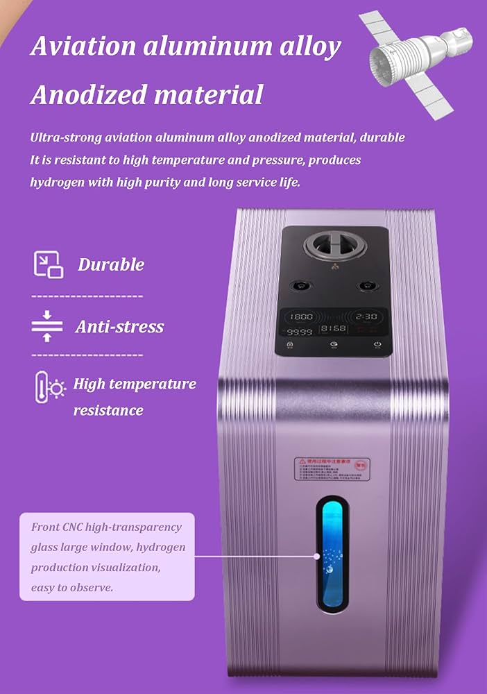 Amazon.co.jp : Aniwini 1000ml/分水素吸入器、99.99%高純度ポータブル