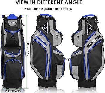 Amazon.co.jp: LIVSINGOLF 14ウェイ ゴルフカートバッグ プッシュ