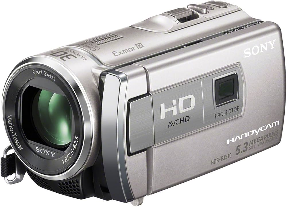 Amazon.co.jp: SONY HDビデオカメラ Handycam PJ210 シャンパン