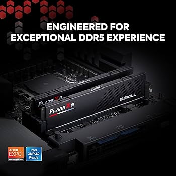 G.SKILL Flare X5 Series DDR5 RAM (AMD Expo & Intel XMP 3.0) 32GB