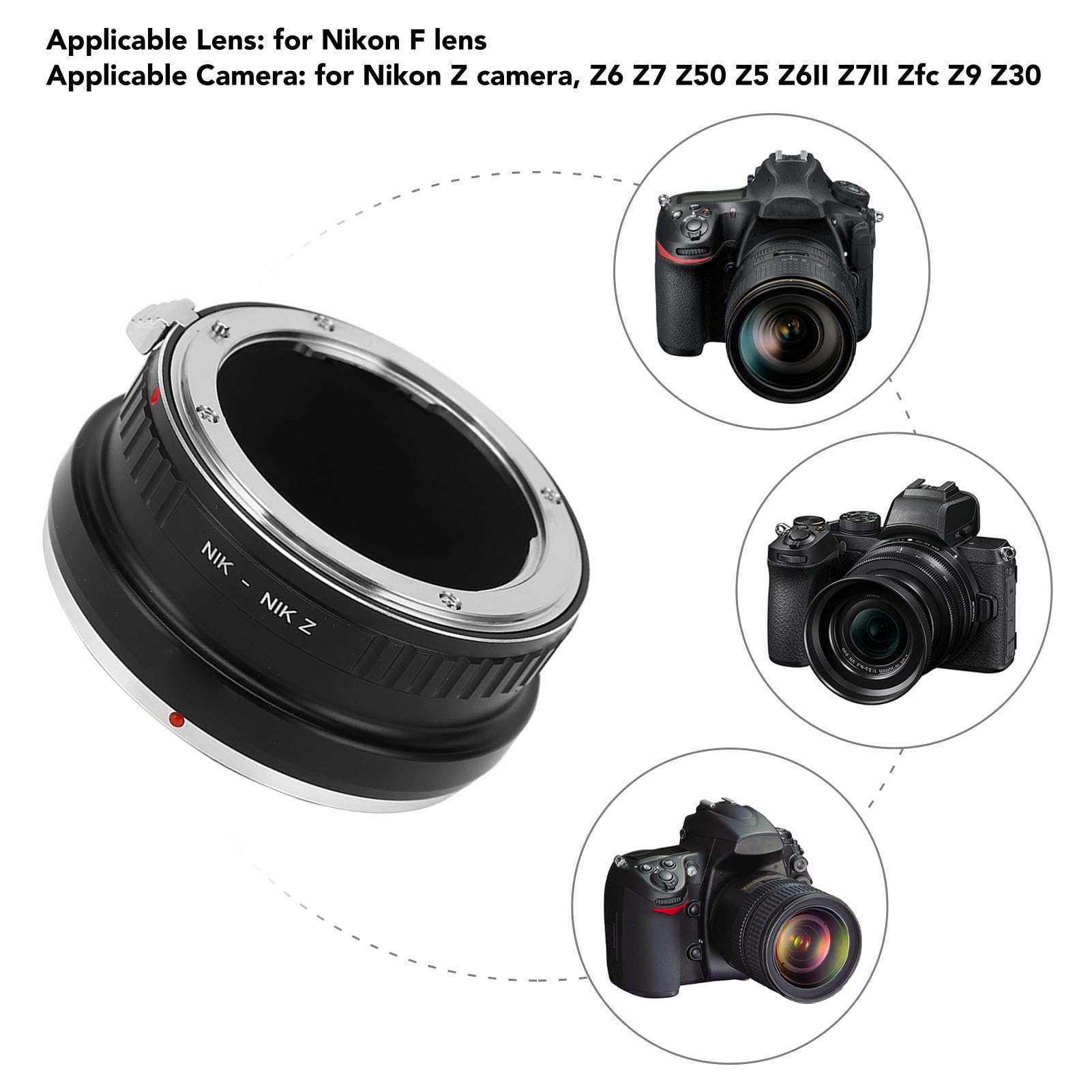 Amazon | FTZ レンズマウントアダプター 絞り制御リング付き for Z Z6