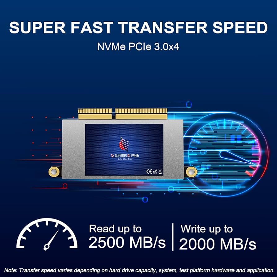 Amazon.com: GAMERKING 512GB NVMe SSD for MacBook Pro A1708 2016