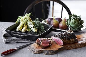 Amazon｜staub ストウブ 「 ピュアグリル スクエア ブラック 23cm