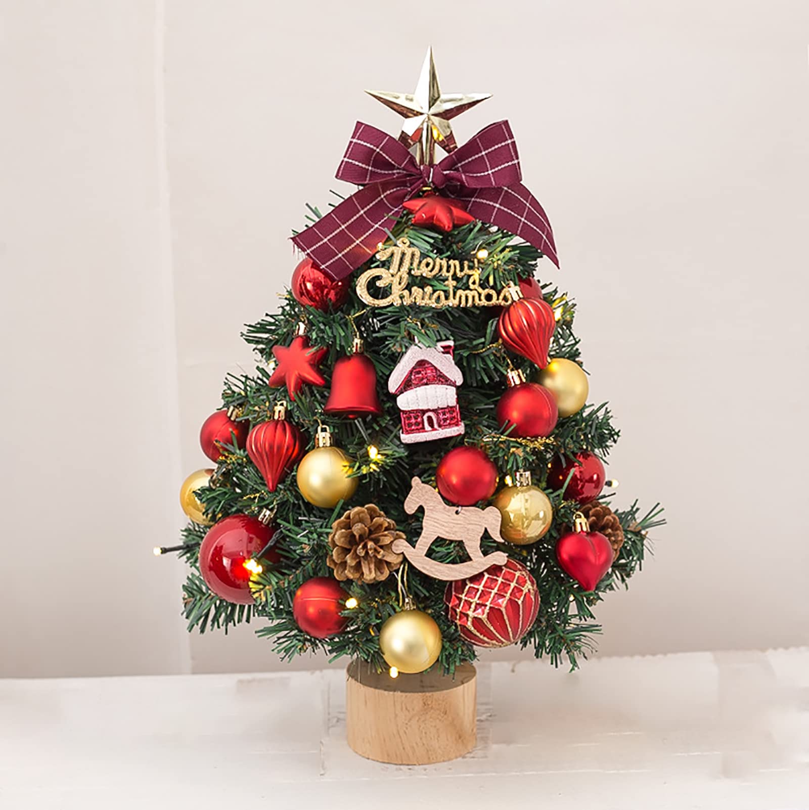 Amazon.co.jp: ミニクリスマスツリー 卓上 クリスマスツリー 45cm