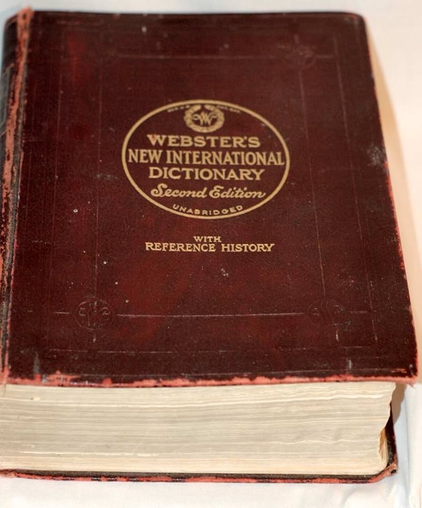 Webster's New International Dictionary of the English Language