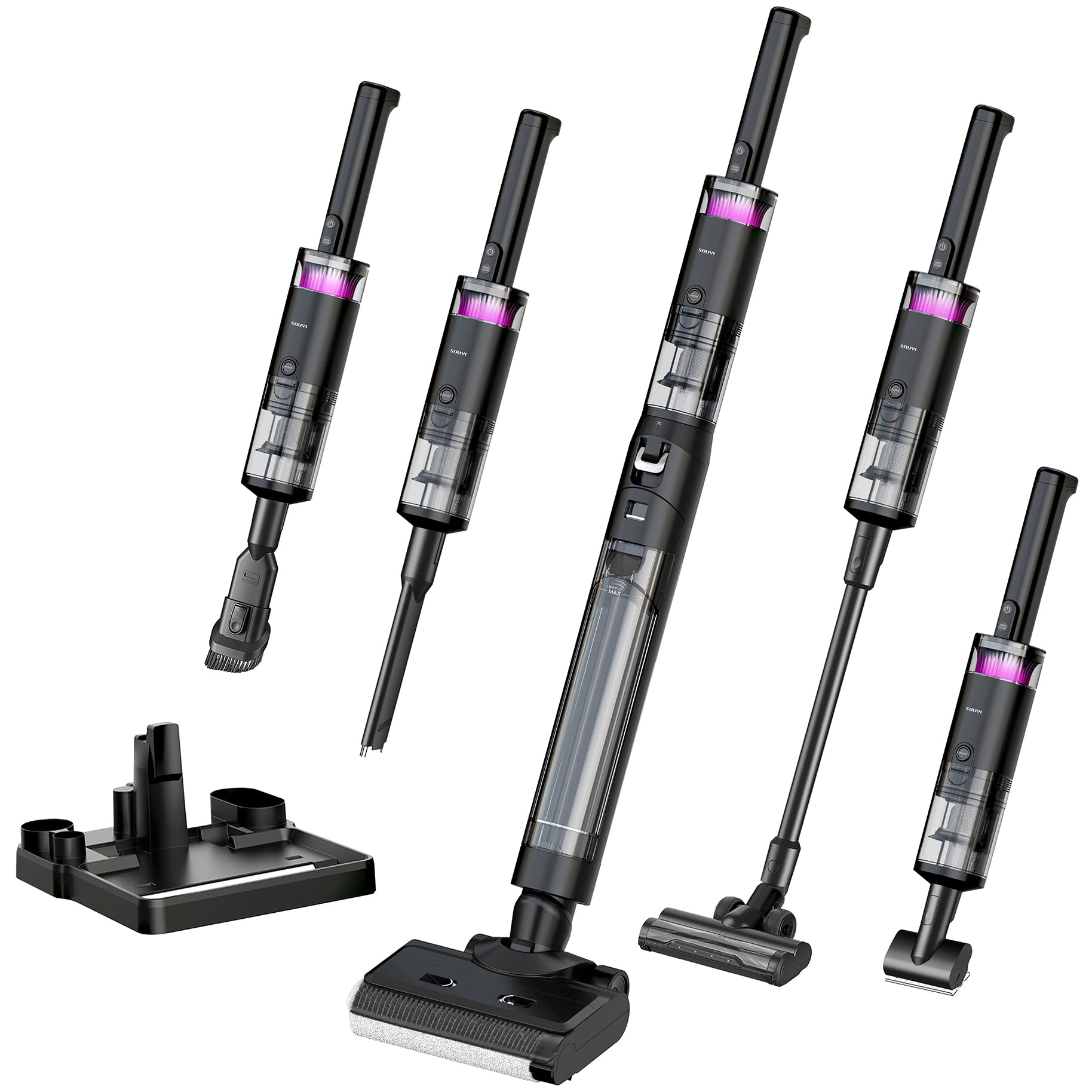 Amazon | 【スペシャルセット】SOUYI ブラックホール掃除機 コードレス