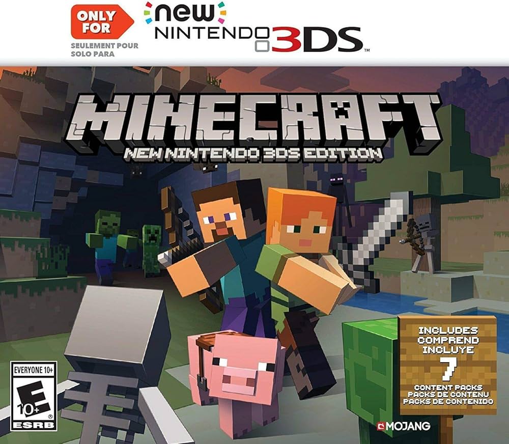 Amazon.com: Minecraft: NEW Nintendo 3DS Edition - NEW Nintendo 3DS