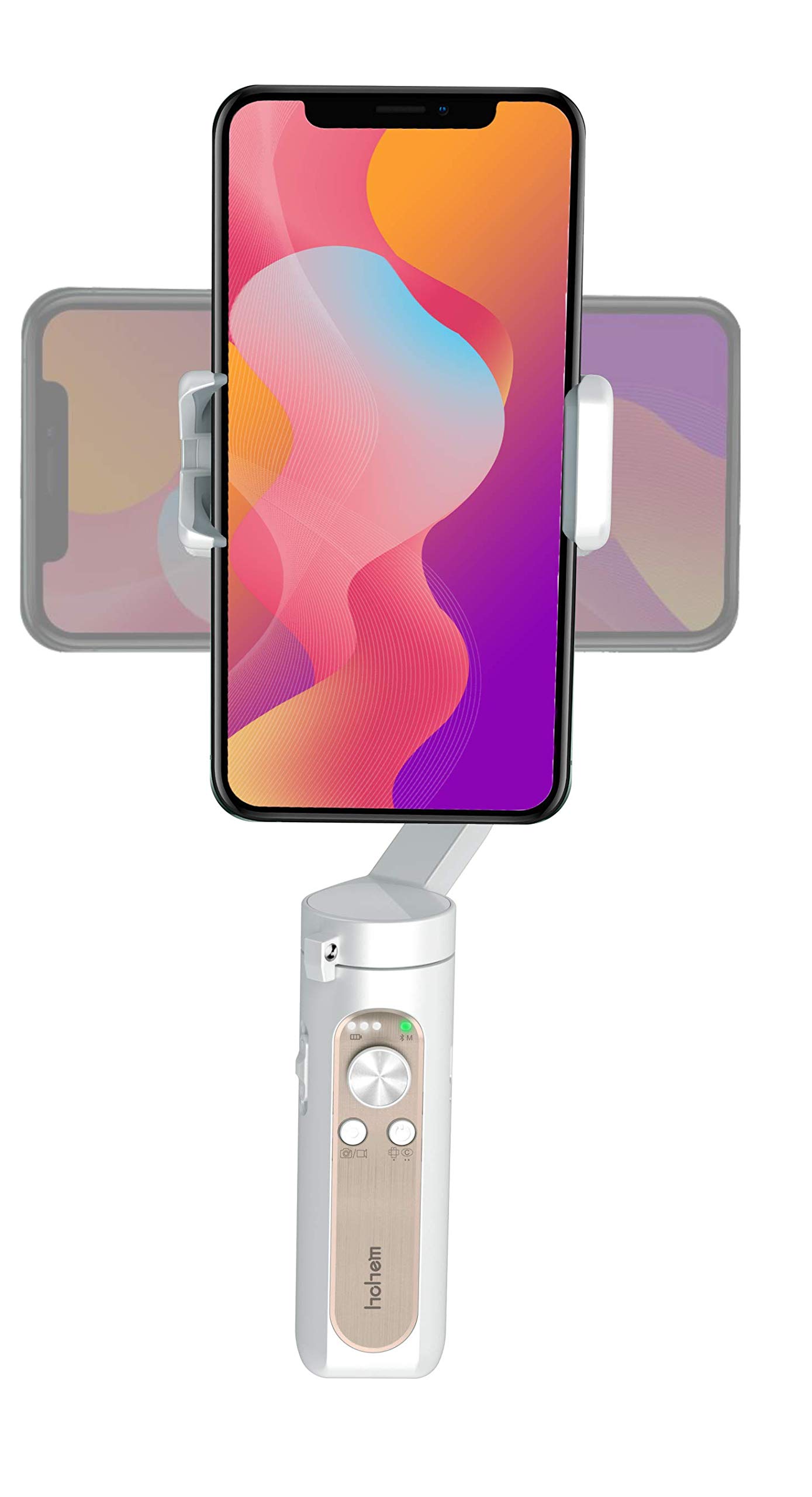 Amazon.co.jp: Hohem iSteady X 超軽量 折りたたみ式 ハンドヘルド 3軸