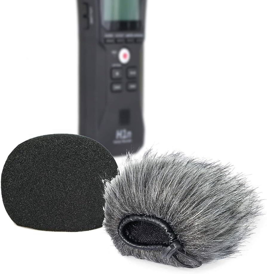 Amazon.com: SUNMON Zoom H1n & H1 Recorder Foam, Outdoor Deadcat
