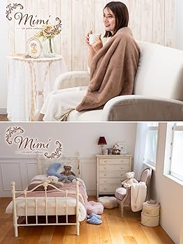 Amazon｜[小泉ライフテックス] ミミ ブランケット 2024年 172-7295A2