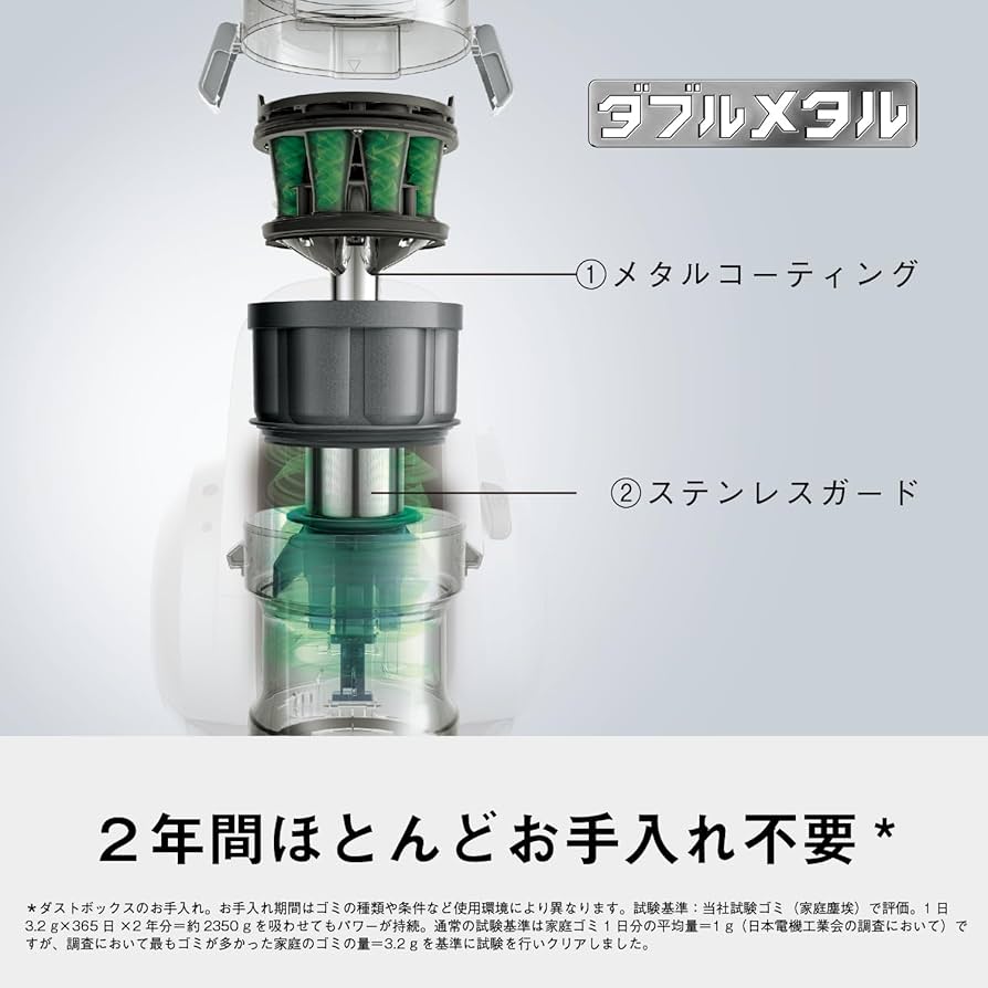 Amazon | パナソニック 掃除機 サイクロン MC-SR42K-A ストーンブルー