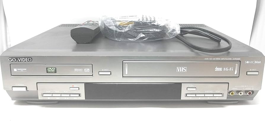 Amazon.com: GoVideo DVR4400 DVD player and VHS recorder : Electronics