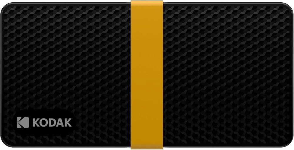 Amazon | Kodak ポータブルSSD X200 1TB USB-C 3.1 Gen 2 (10Gbps