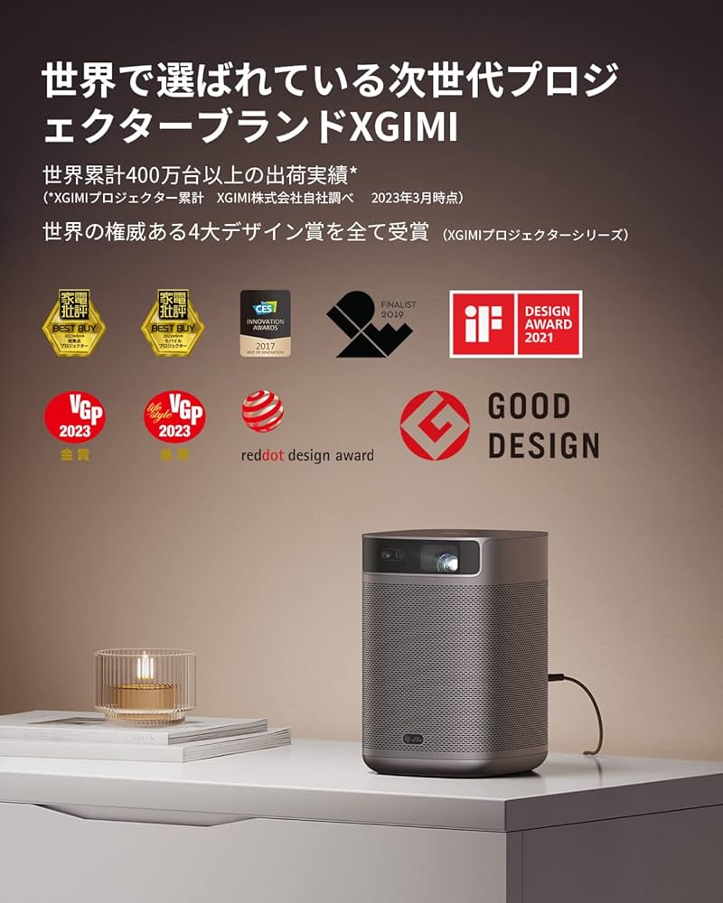 Amazon.co.jp: XGIMI MoGo 2 Pro プロジェクター 小型 フルHD 1080p
