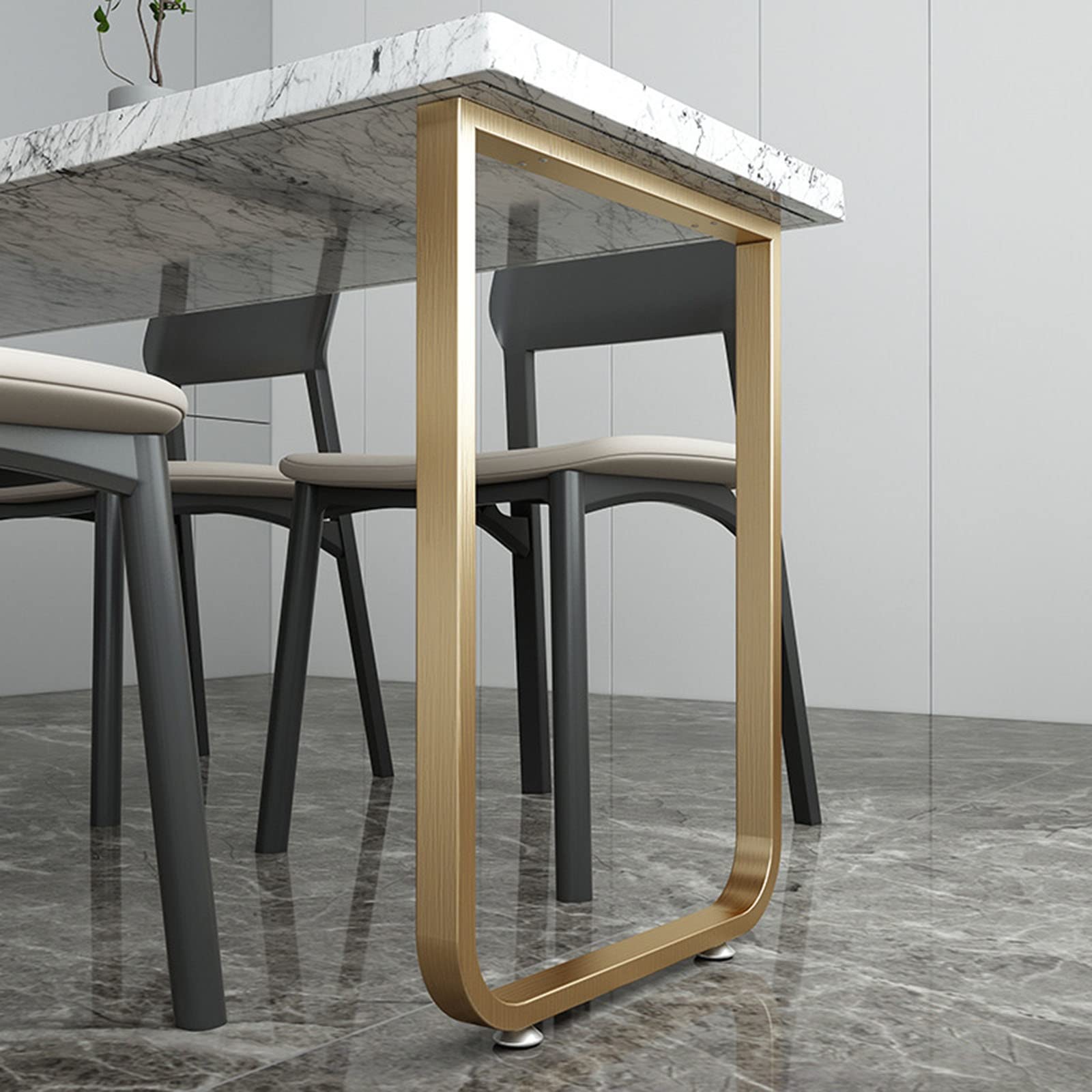 Amazon｜テーブル脚用鉄製、45/55*72.5cm ダイニングテーブル脚