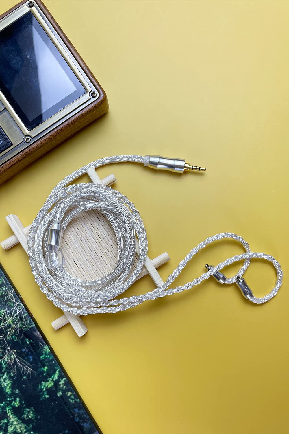 Amazon | GGBHD KZ リケーブル 2 Pin 3.5mm 蛮腰 1.8m延長式イヤホン