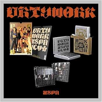 Amazon.com: aespa Dirty Work 1st Single Album with Tracking Sealed