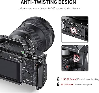 Amazon.com : SMALLRIG Cage for Sony Alpha A6600/ILCE 6600