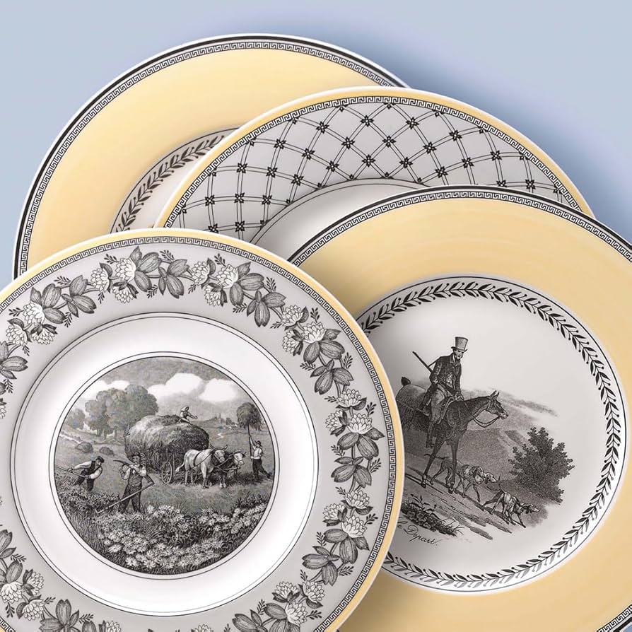 Amazon.com | Villeroy & Boch Audun Fleur Dinner Plate, 10.5 in