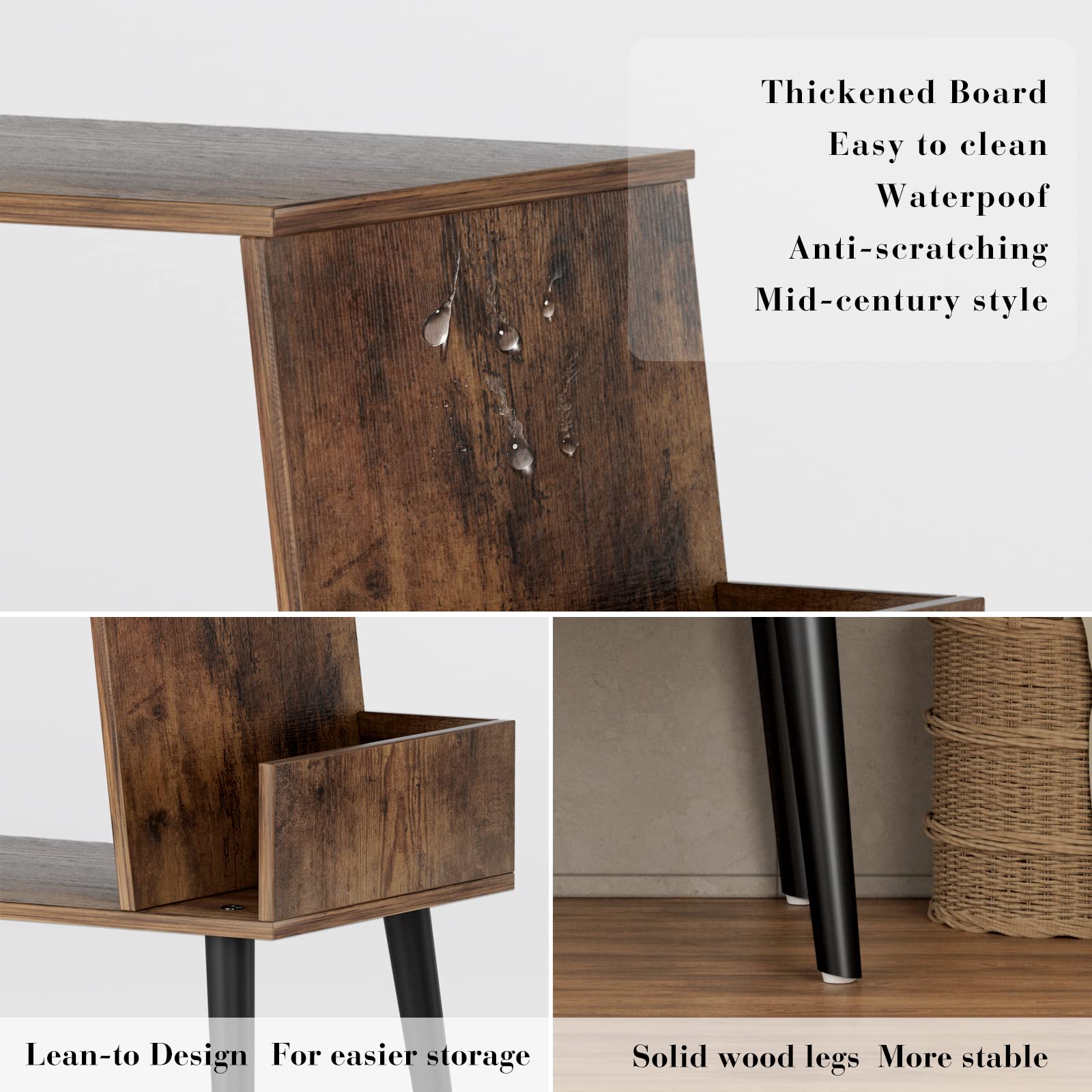 Amazon.co.jp: Huakan レコードプレーヤースタンド レコードプレーヤー