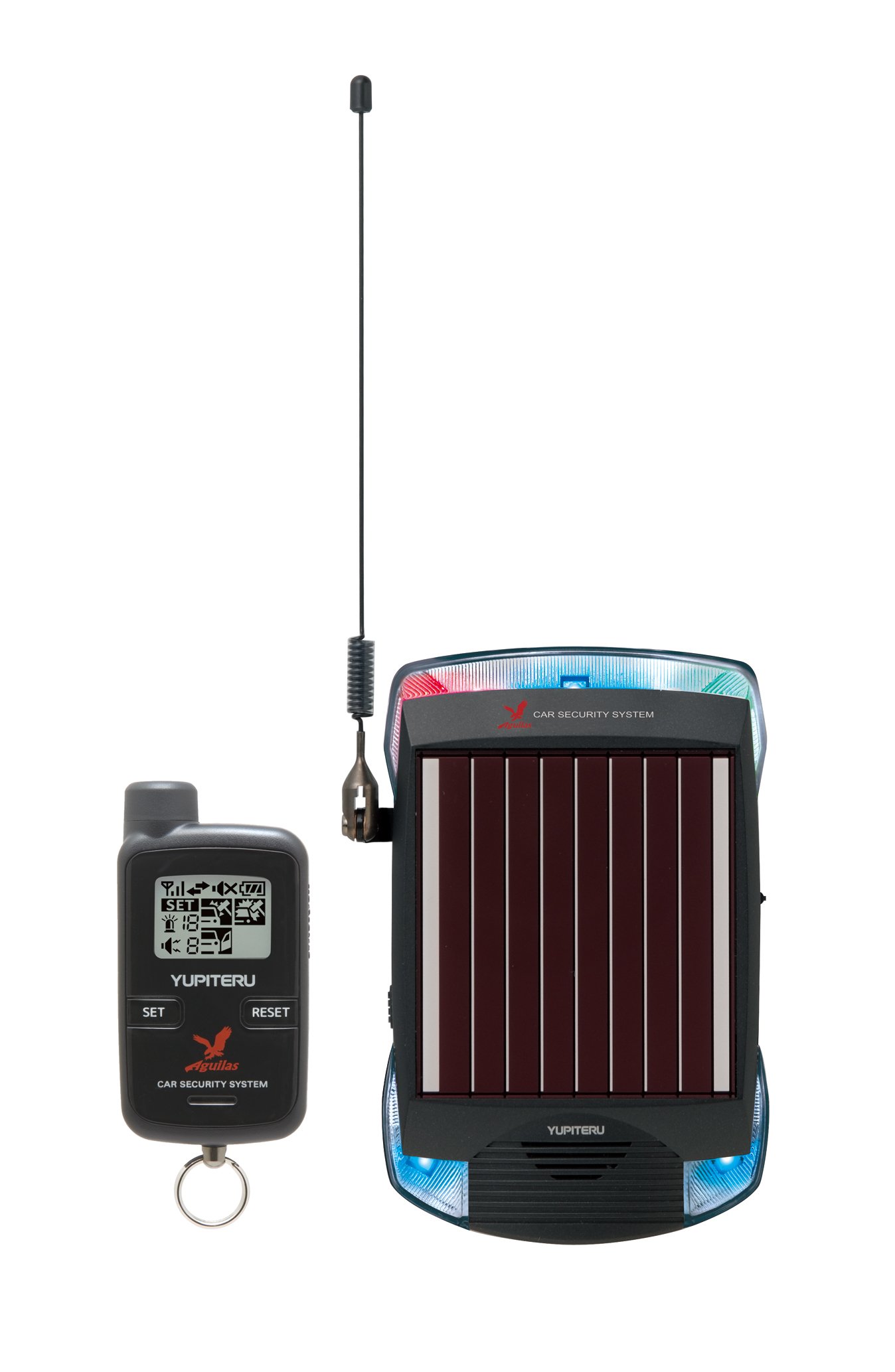 Amazon.co.jp: ユピテル アギュラス簡単取付ソーラー充電タイプ カー