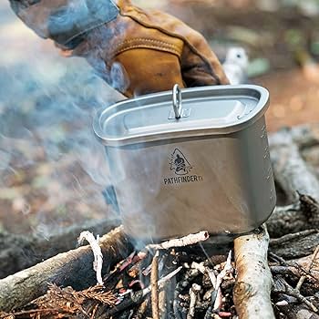 Amazon | PATHFINDER パスファインダーチタンカンティーン クッキング