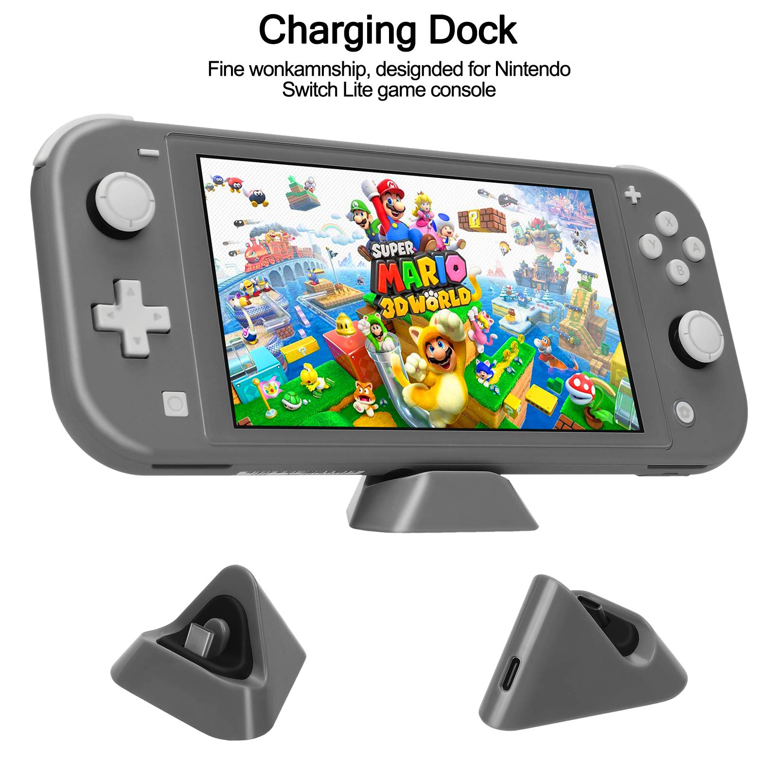 Nintendo Switch Lite 本体グレー 美品 Nintendo Switch Lite グレー