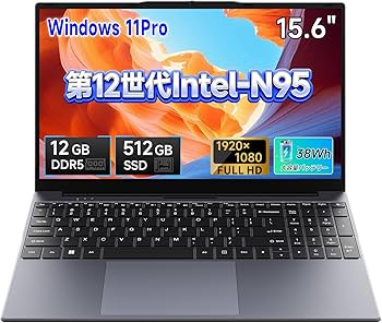Amazon.co.jp: 2026最新ノートパソコン Intel-N95 最大3.4GHz 4コア4