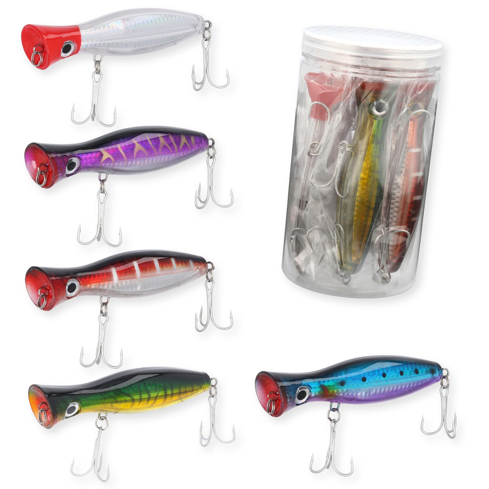 Amazon.co.jp: 【Deepa】ポッパー 青物 トップウォーター 43g 13cm 5色