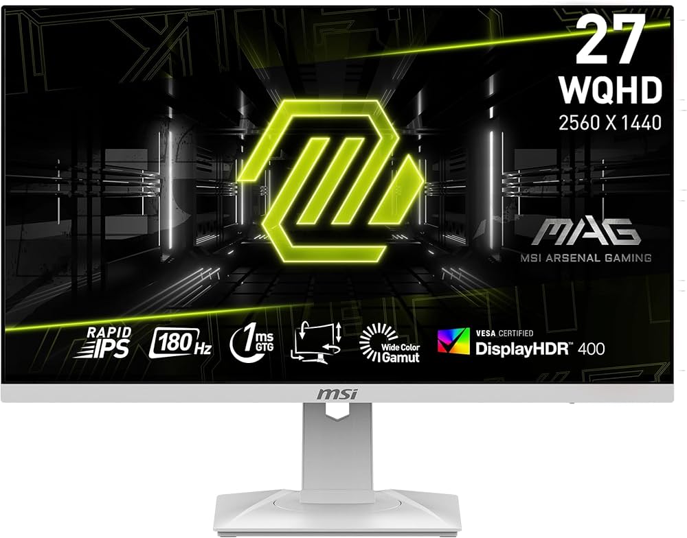 Amazon.com: msi MAG274QRFW 27-inch 2560 x 1440 (QHD) Computer