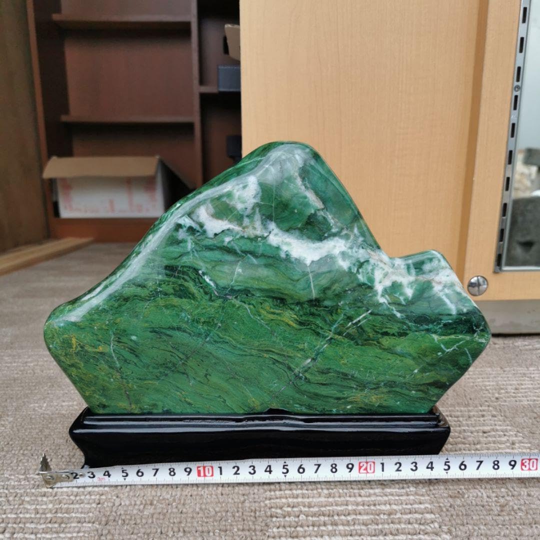 Amazon.co.jp: ナミビア翡翠 翡翠 ヒスイ 鑑賞石 石 置物 オブジェ