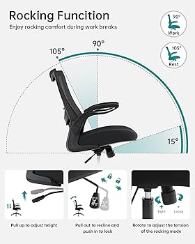 Amazon.com: MUXX.STIL Office Chair, Ergonomic Desk Chair with