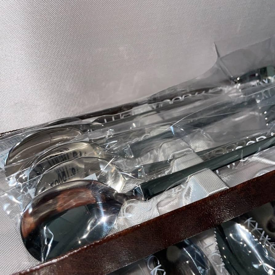 Amazon | ラッキーウッド オリジナルステンレス 18/12 カトラリー