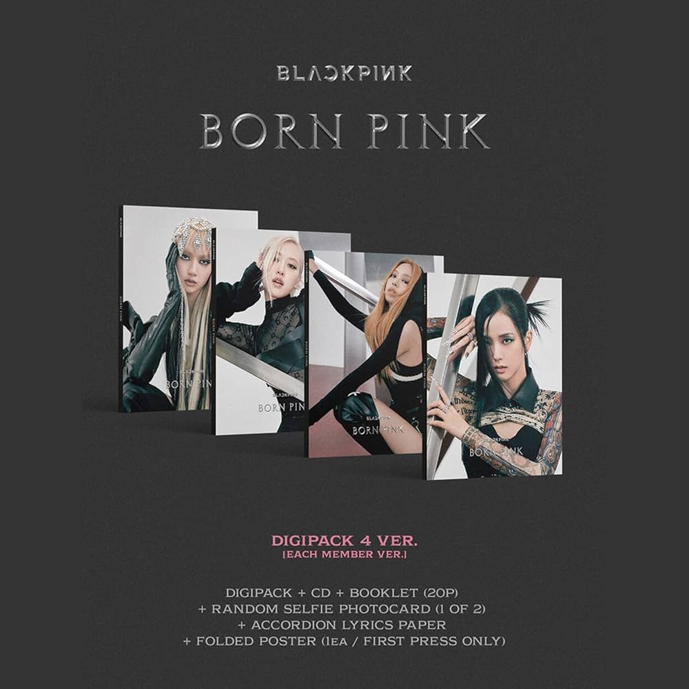 BLACKPINK - [BORN PINK] (DIGIPACK - JENNIE Ver.) CD + Booklet +
