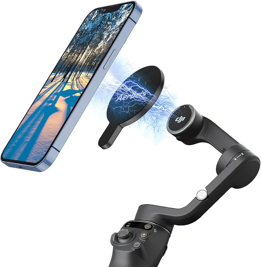 Amazon.com: Aerbeis OM Magnetic Phone Mount for DJI Osmo Mobile 8