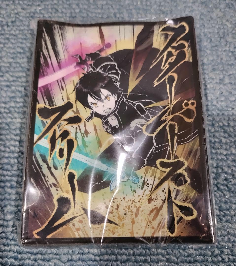 Amazon.co.jp: SAO キリト スリーブ 墨絵風 スターバーストストリーム