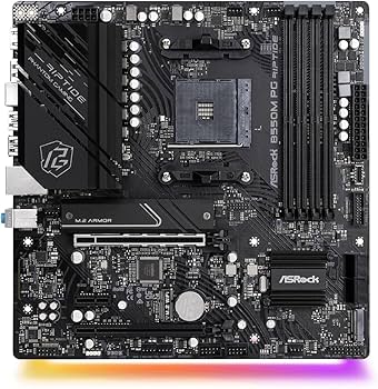 Amazon | ASRock マザーボード B550M PG Riptide AMD Ryzen 5000