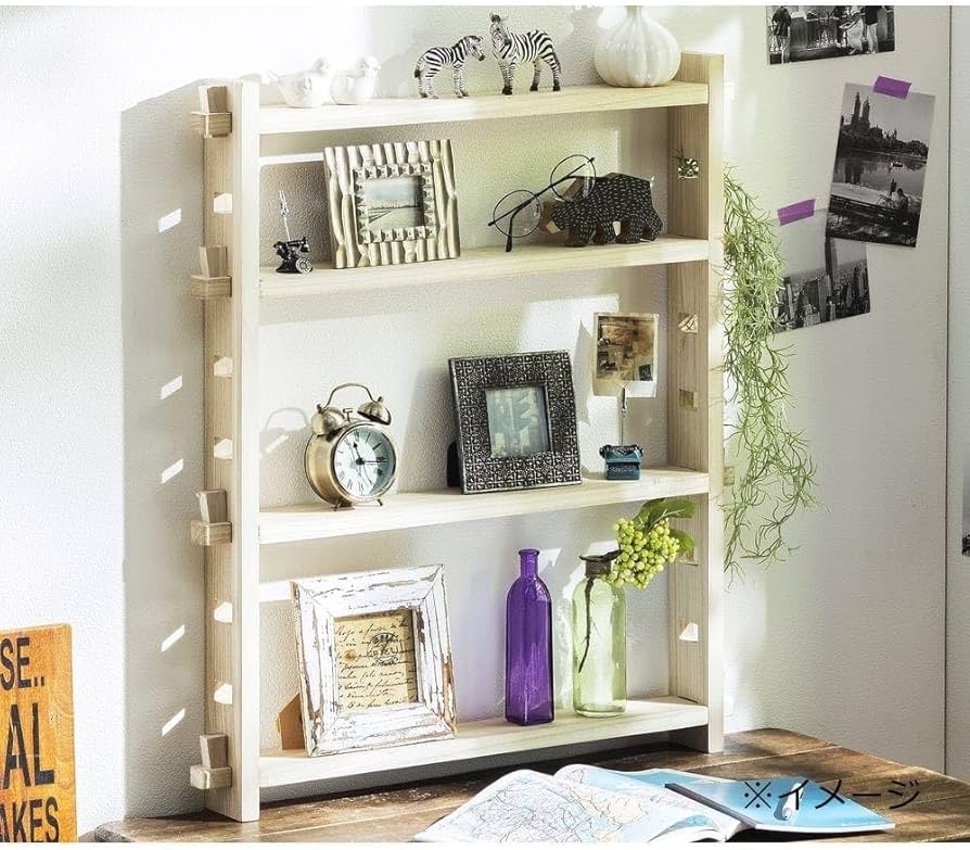 Amazon｜カインズ(CAINZ) くさび ラックセット 支柱シングル 4段 幅